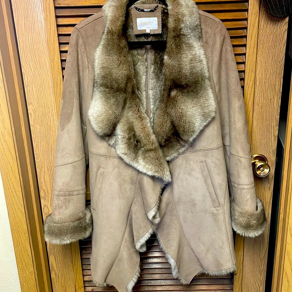 Laundry by Shelli Segal Faux‎ Fur Jacket